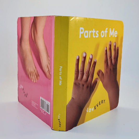 Lovevery “Parts of Me” Baby Board Book from The Senser Play Kit 5-6 Months | Montessori Toy