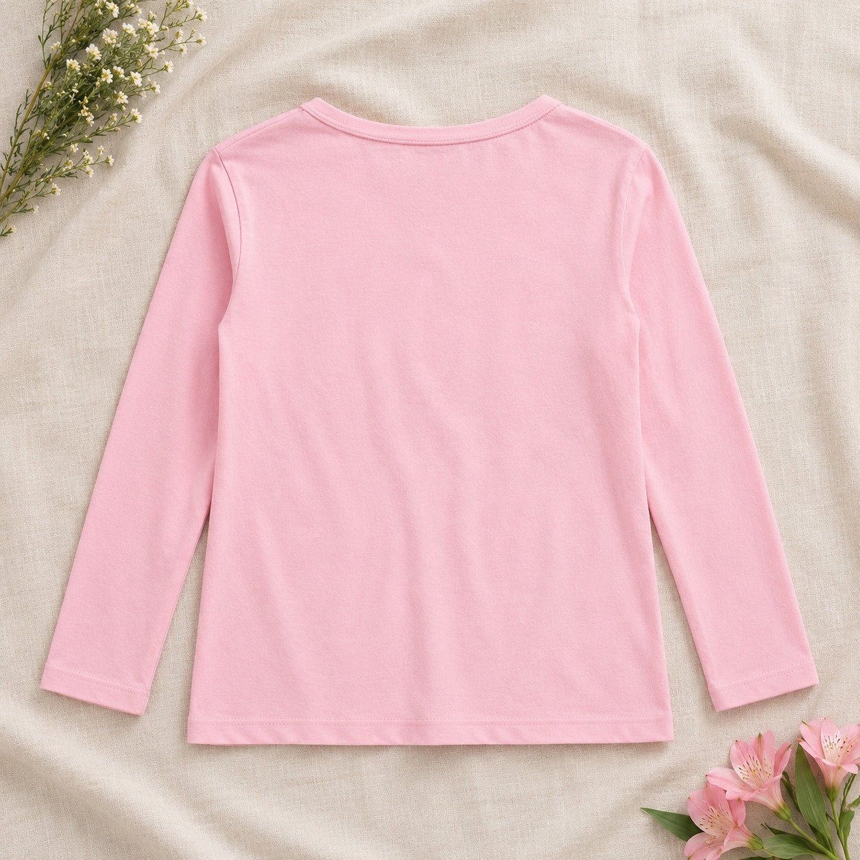 Lilly Pulitzer Girls’ Pink Jeweled Monkey Graphic 3/4 Sleeve Tee | Size M 8-10