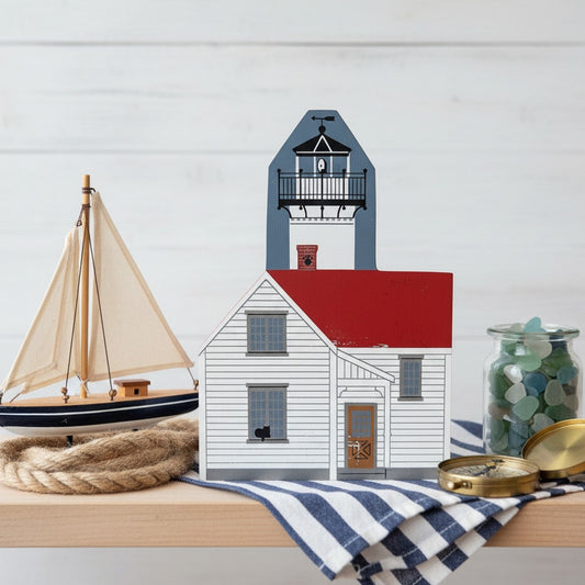 West Chop Lighthouse Shelf Sitter | Martha’s Vineyard Series 1996