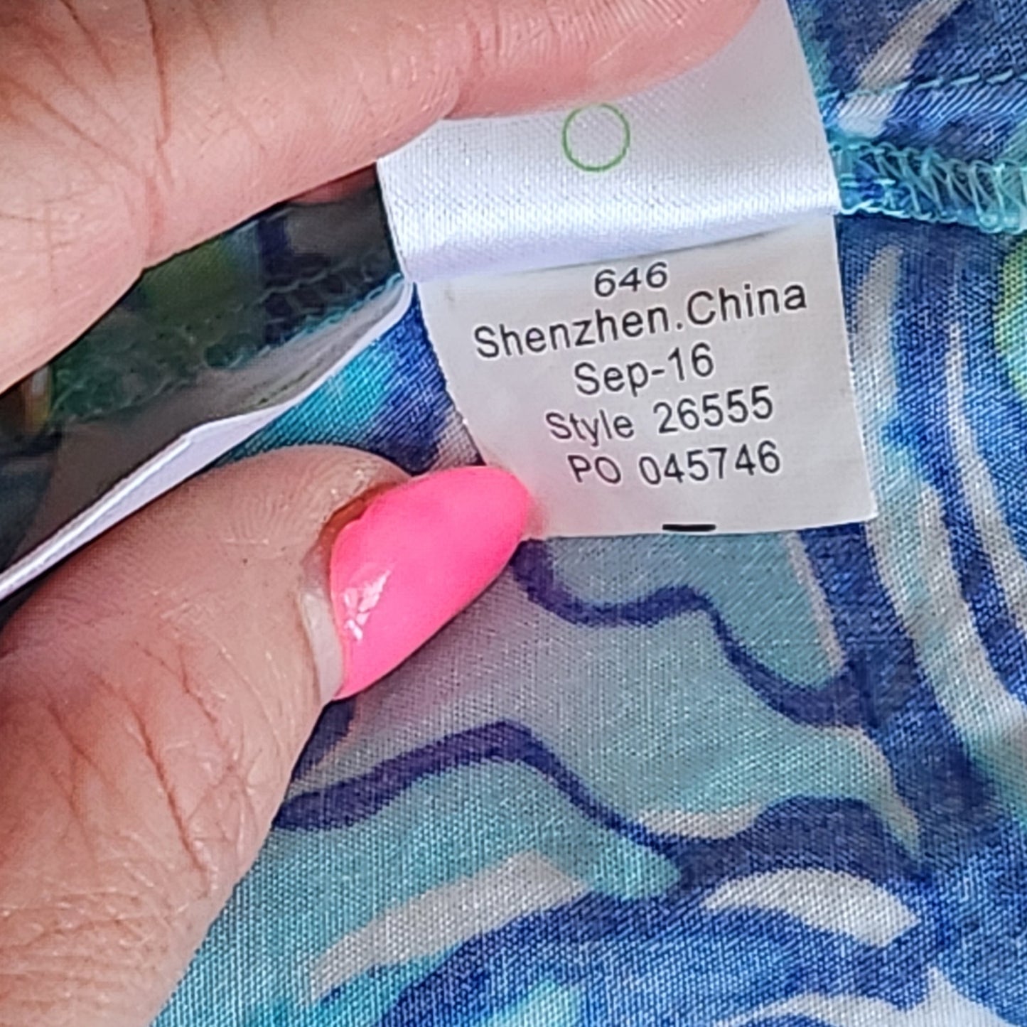 Lilly Pulitzer Sonya Fringe Top | Sparkling Blue Oh Shucks Oyster | Women's 8
