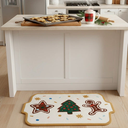 Gingerbread Cookie Holiday Rug | Limited Collector Edition | 2′×3′ (NWT)