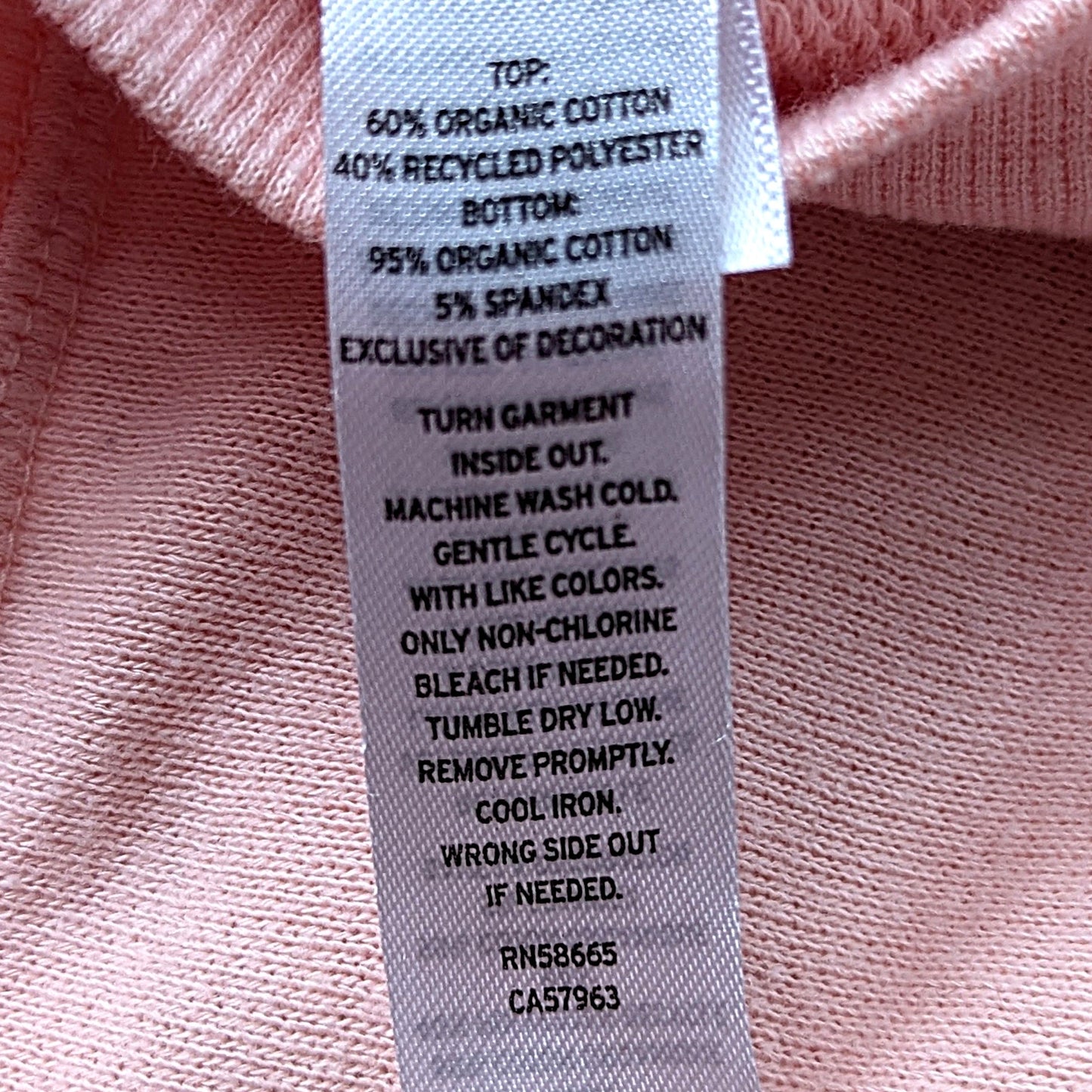 Tucker + Tate Pink with Silver Hearts Sweatshirt – Baby Girl Size 9 Months