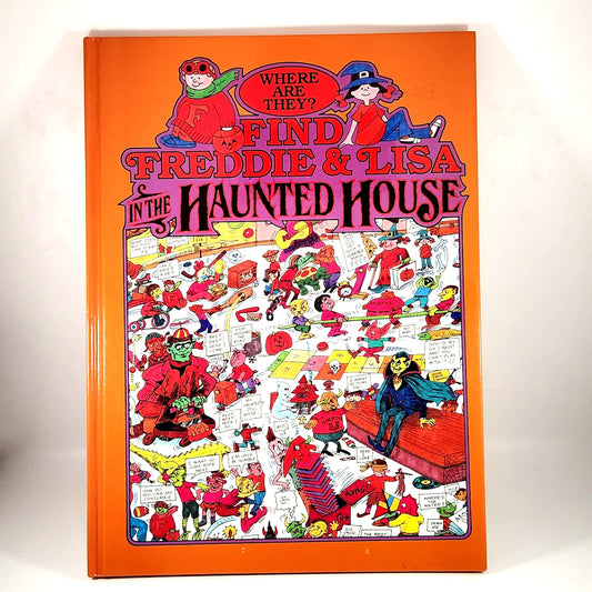 Find Freddie & Lisa in the Haunted House | 1991 Where Are They? Halloween Book