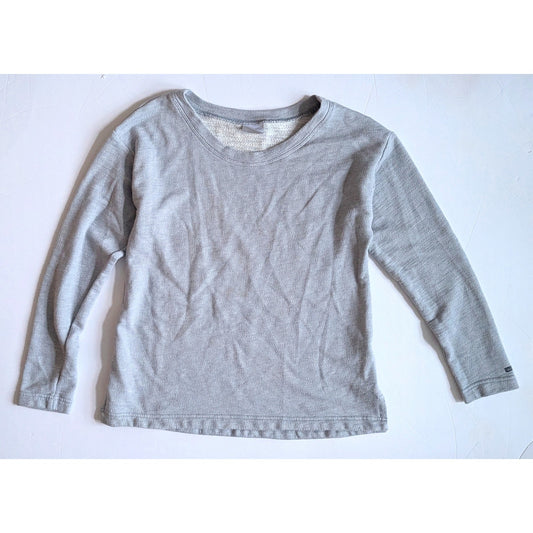 Columbia Women’s Knit Crewneck Pullover Light Gray | Long Sleeve | Women's Size Medium