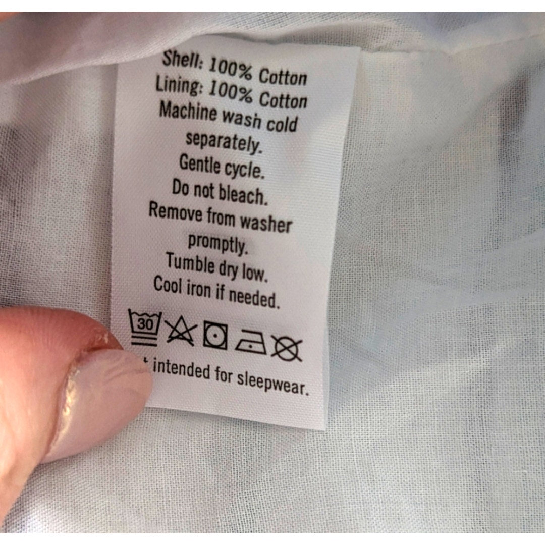 Janie and Jack Meadow Green & Blue Striped Poplin Halter Dress Size 6-12 months