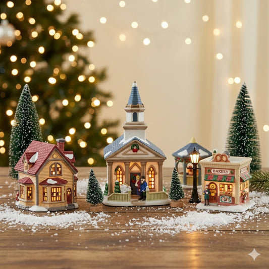 Victorian Village Lighted Porcelain — St. Andrew’s Church (2000 Edition)