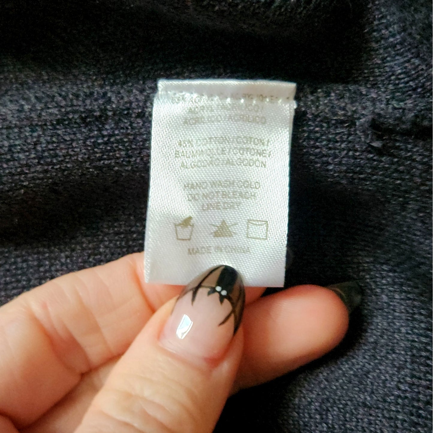 Anthropologie Lorena Flutter Sleeve Sweater – Charcoal Gray - Women's Size S