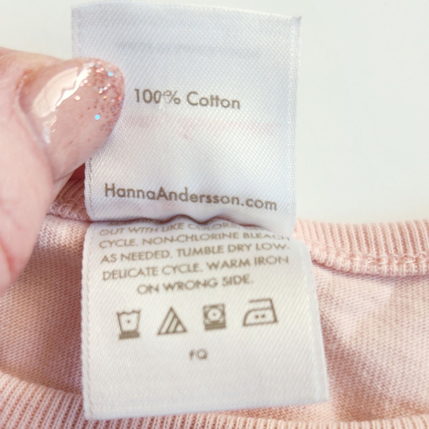 ๐ฑ Hanna Andersson Sparkly Cat Face Dress โ Petal Pink Long Sleeve Twirly Dress | Toddler Girls Size 3T