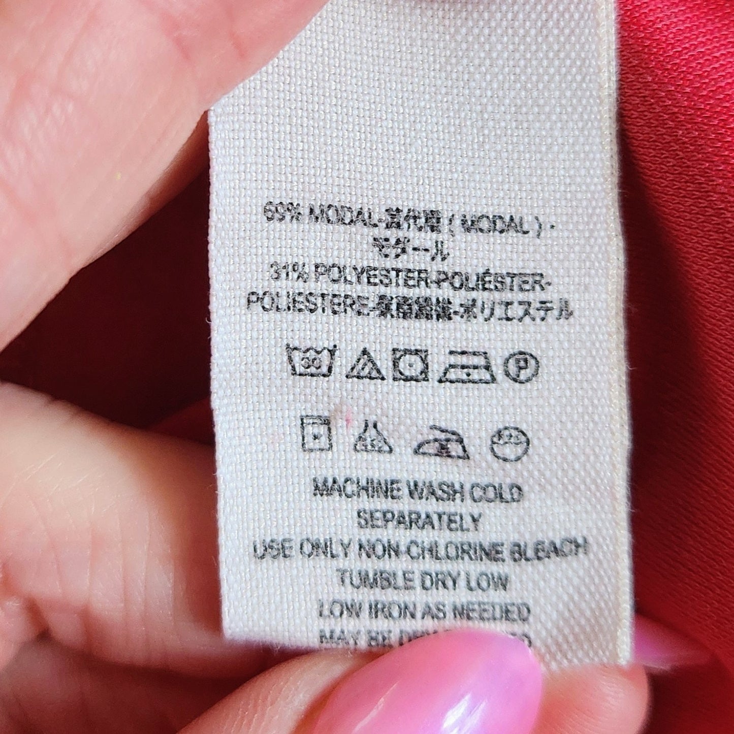 Free People Slouchy Draped Modal Jogger Pants – Cherry Red – Women's Size L