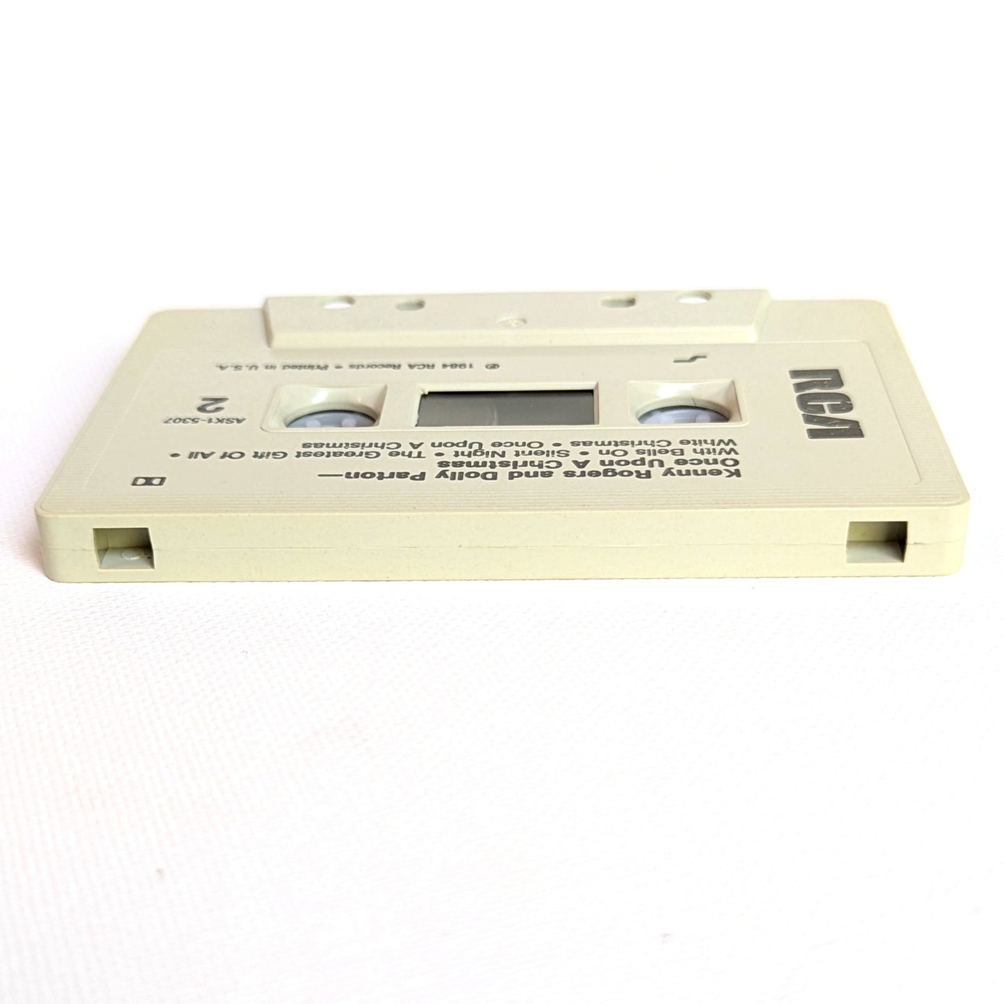 π Vintage 1984 Kenny Rogers & Dolly Parton Cassette β Once Upon A Christmas πΆ