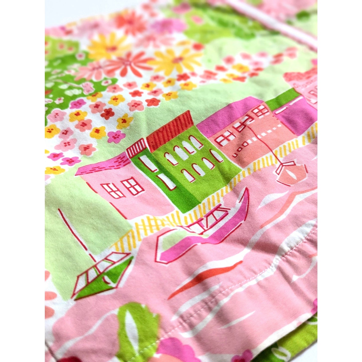 RARE Lilly Pulitzer Girls Size 7 Skort | Spring 2005 Negresco French Riviera Print