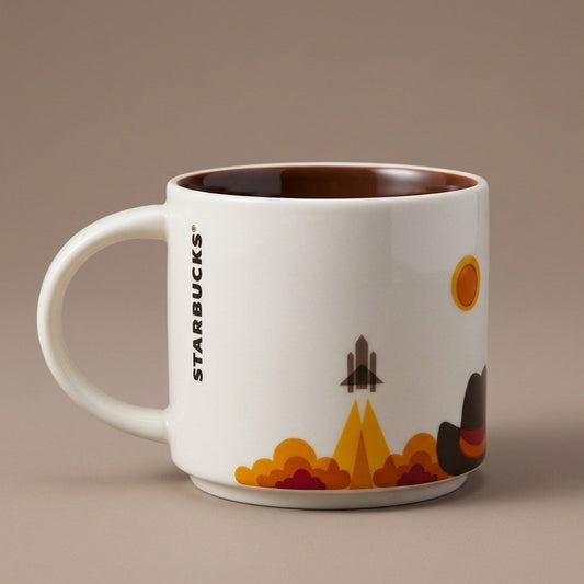 Starbucks Houston Mug You Are Here Collection | 14oz Texas Coffee Cup Space City Skyline