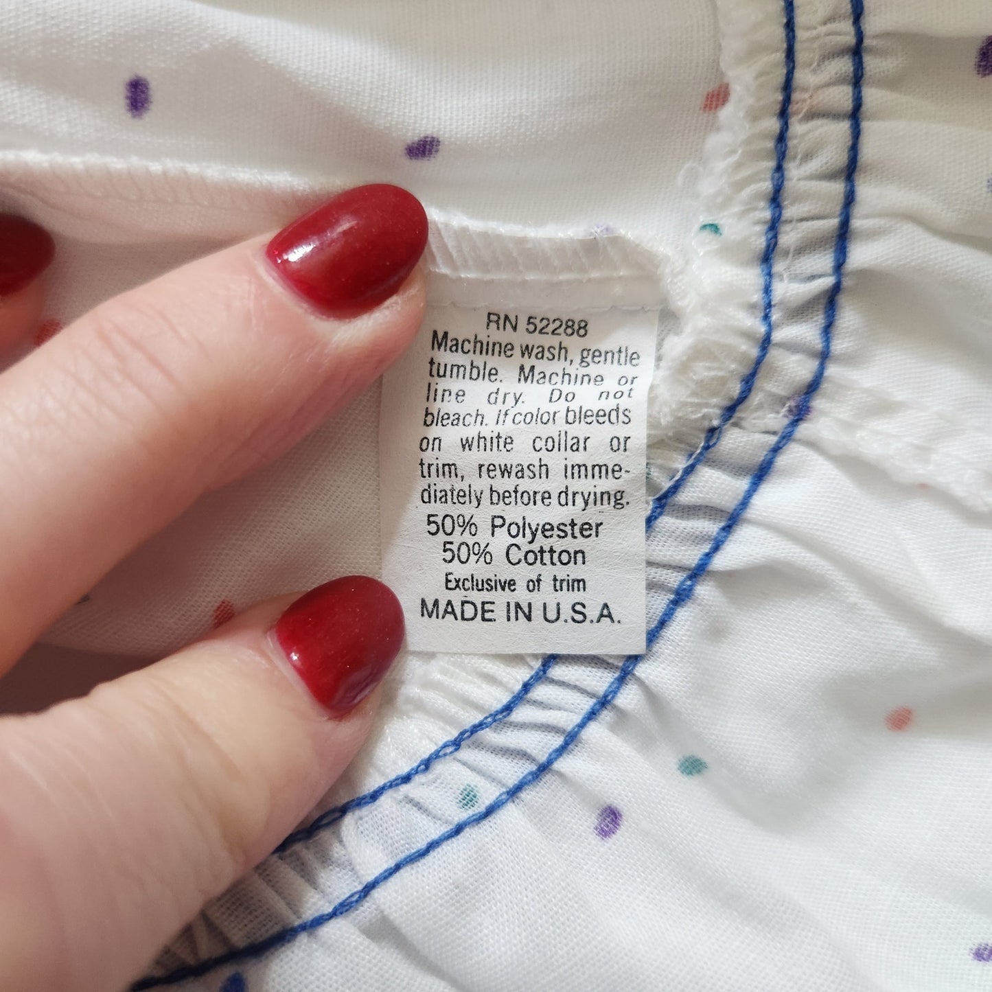 Vintage 1980s Lisa Jackson Baby Girl Dress – Polka Dots & Heart Appliqué, Bib Collar, Tiered Skirt – Size 3-6 Months, Made in USA