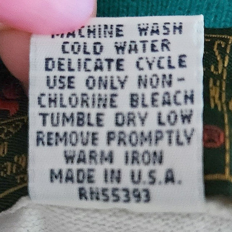 Vintage 1996 Atlanta Olympics White Teal Polo Shirt | Size XL | Hanes USA Official