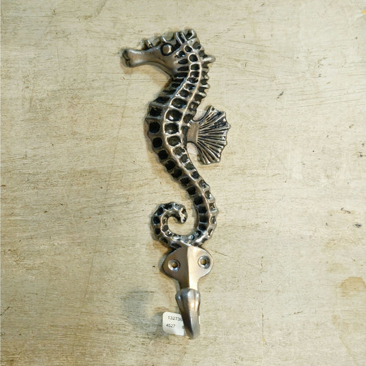 Anthropologie Discontinued Seahorse Wall Hook NWT – Coastal Cast Metal Decor