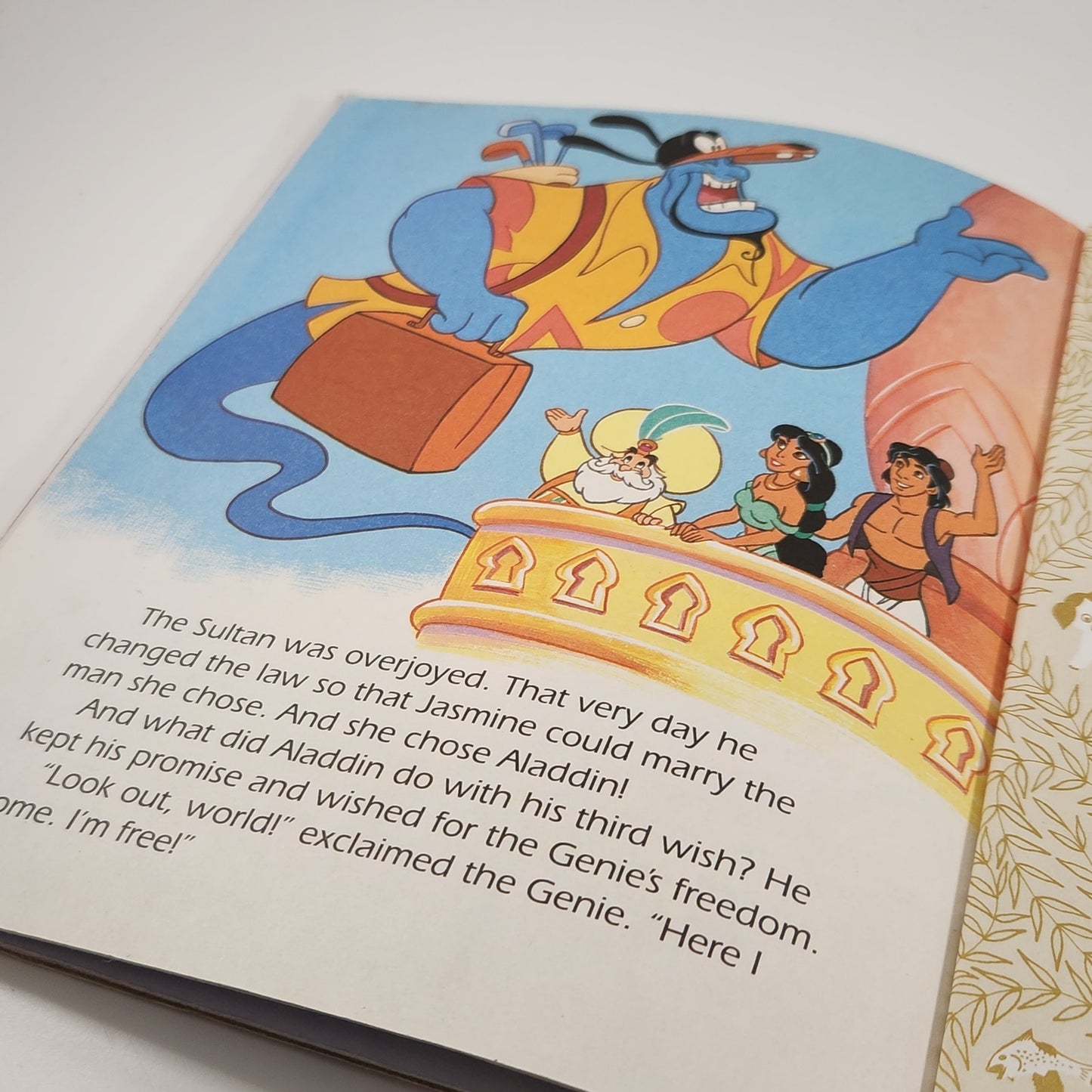 Aladdin & The Magic Carpet Ride | Vintage 1992–1993 Little Golden Books Set