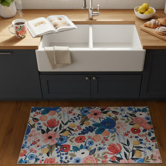 Atelier Collection Garden Party Multi Accent Rug – 2′3″ × 3′9″ (NWT)