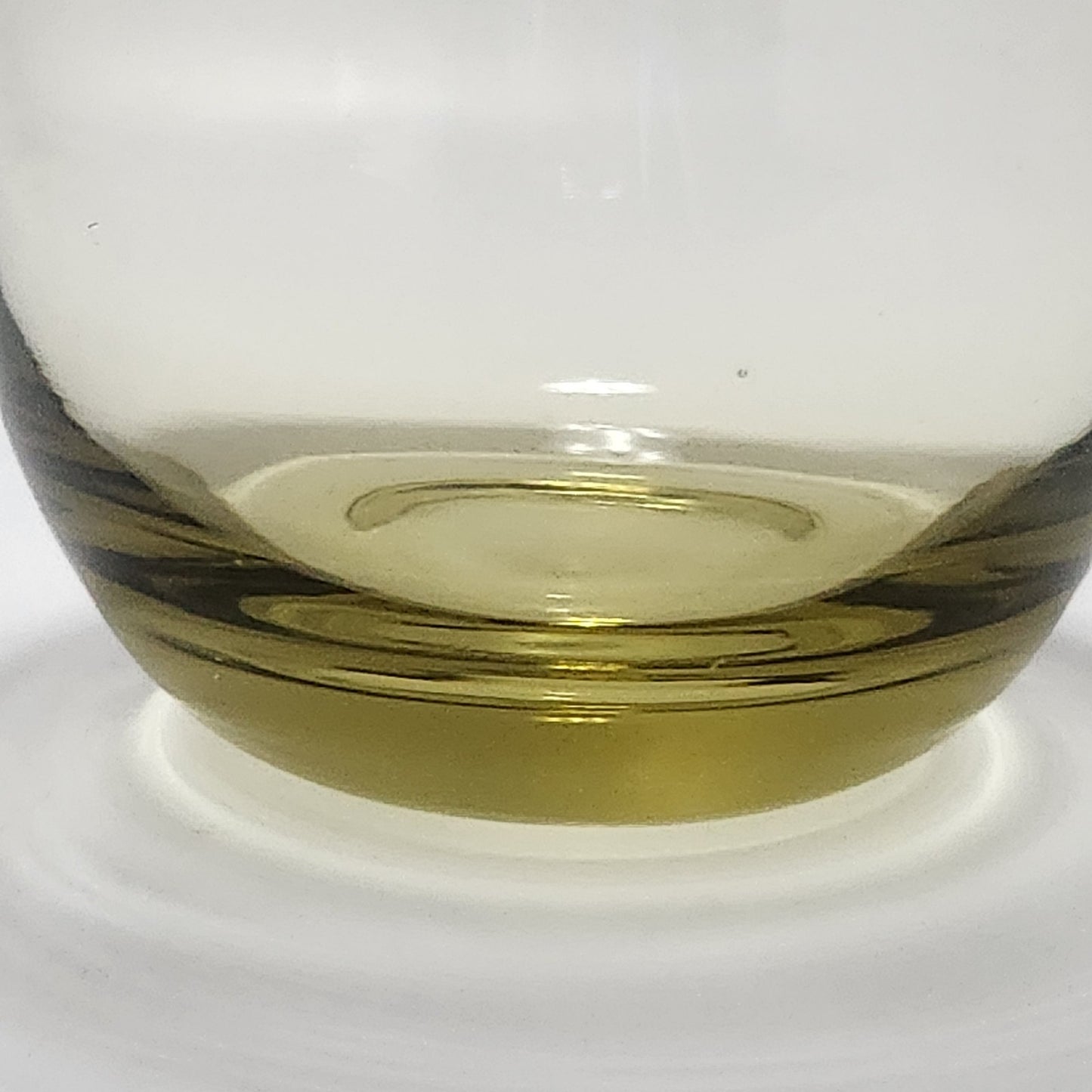 Vintage MCM Rocks Glass | Cintrine Sommerso-Style | Whiskey Cocktail Tumbler