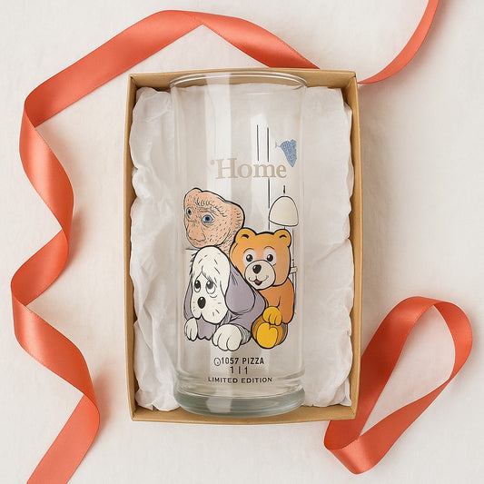 Vintage 1982 E.T. "HOME" Glass | Pizza Hut Limited Edition Collector’s Series