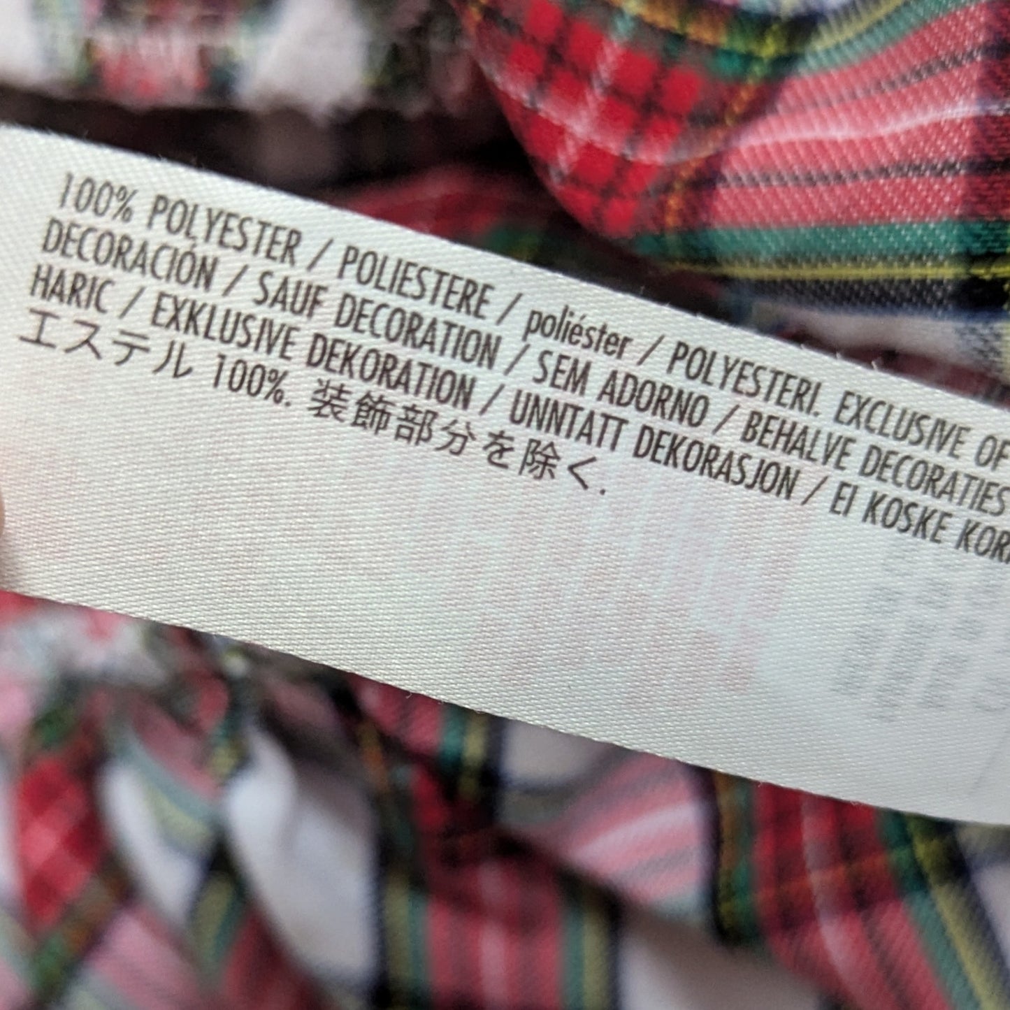 🎄 Disney Christmas Holiday Plaid Dress with Minnie Mouse Appliqué | Toddler Girls Size 2T 🎁