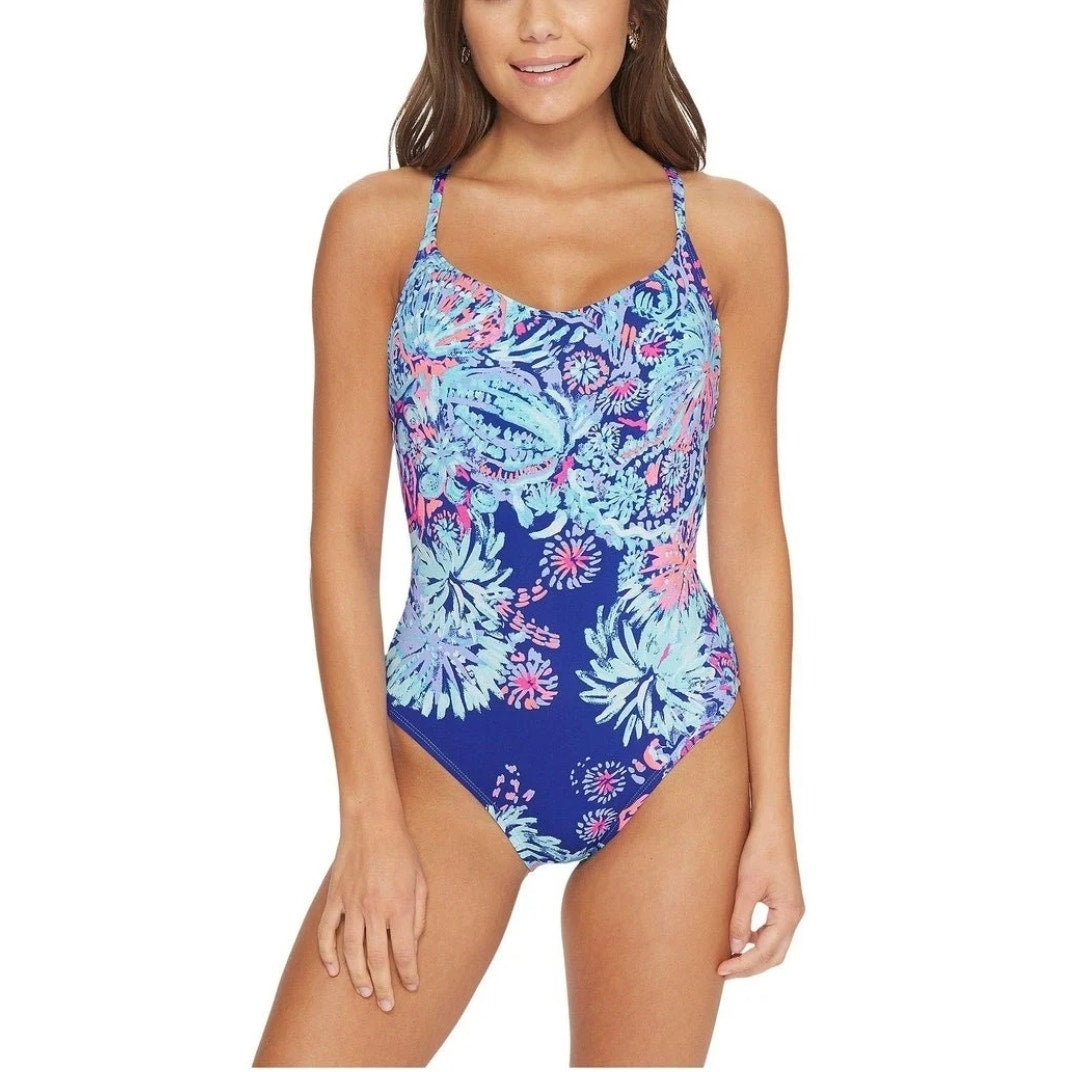 Lilly Pulitzer Women's Azalea One Piece Swimsuit in Gypsea Girl Size 8