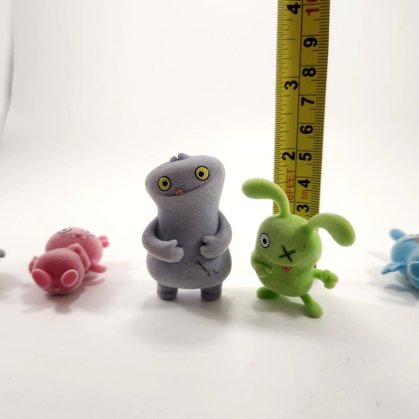 Uglydolls Mini Figures β Set of 5 Flocked Toys β Mixed Colors β Rare Characters