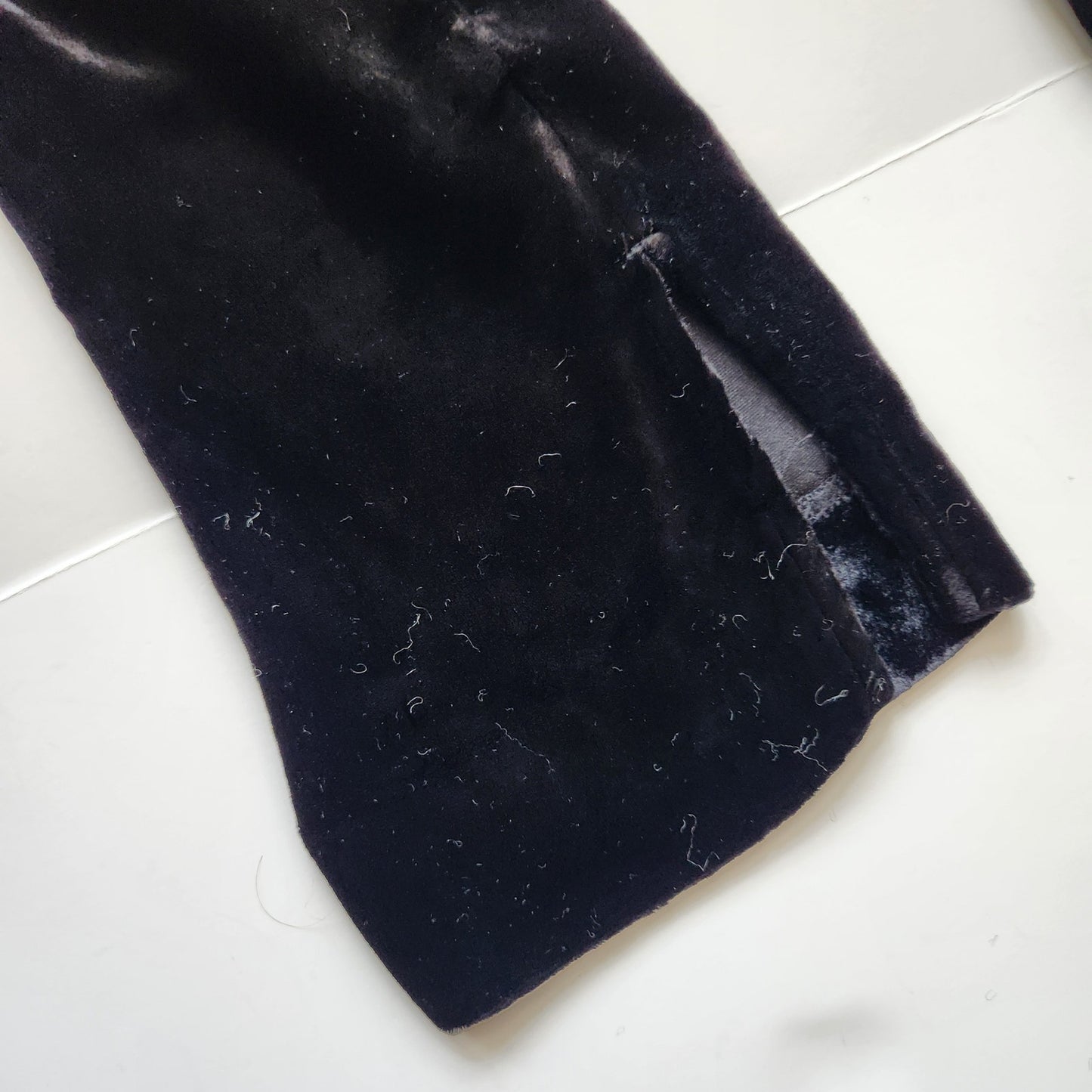 🖤 Ramy Brook Clarke Black Velvet Pants – High Waisted – Viscose Silk Blend – Women's Medium