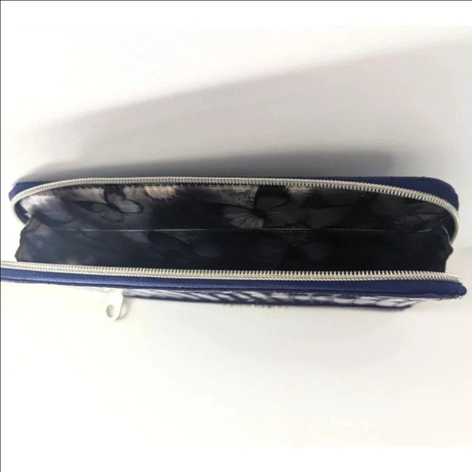 Ted Baker Quilted Patent Leather iPad Tablet Case Portfolio Purple Glossy | Women