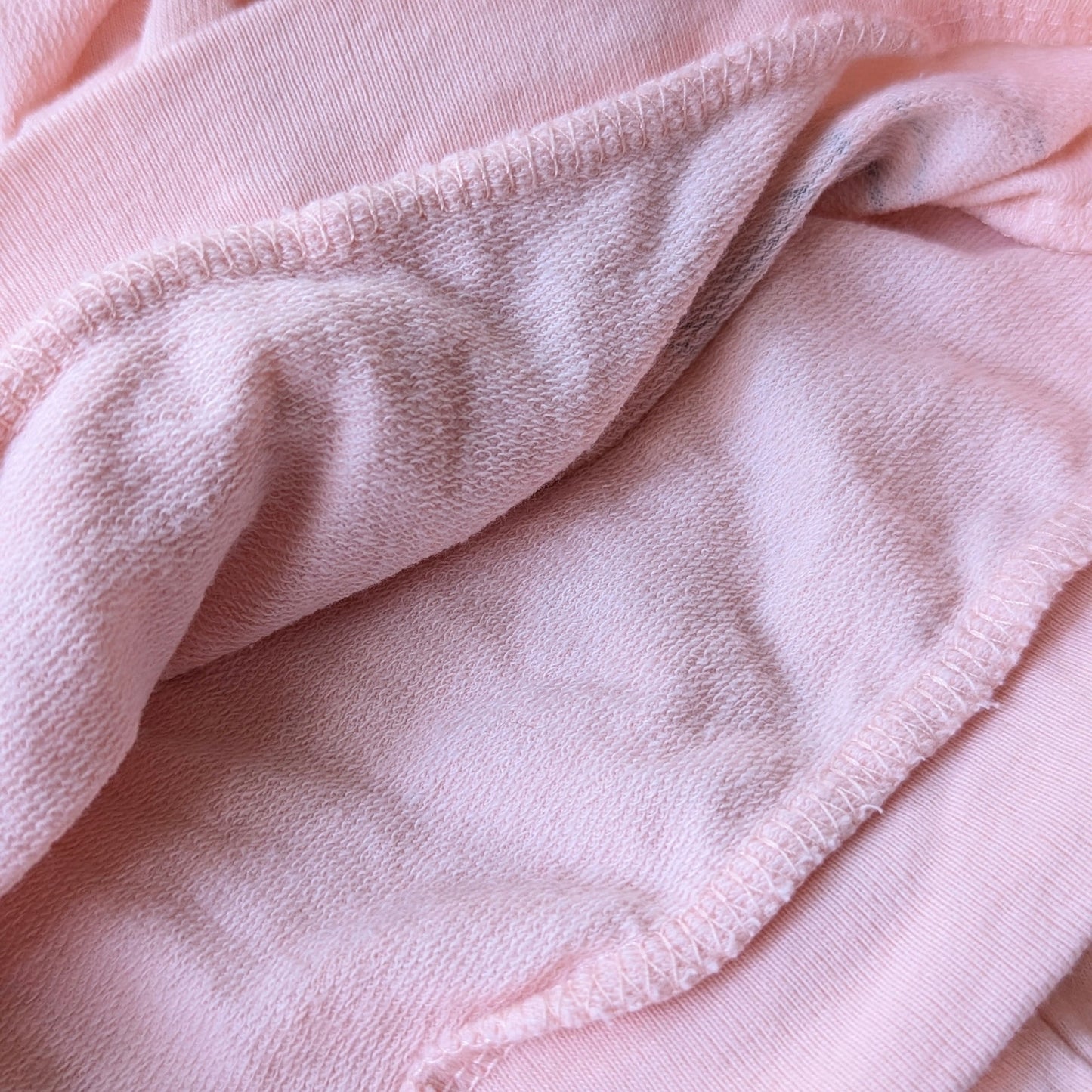 Disney Baby Minnie Mouse Hooded Ears Peach Sweatsuit Two Piece 3 mos