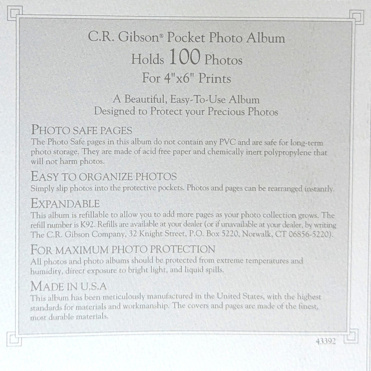 1990s Minnie Mouse Roller Blading Photo Album by C.R. Gibson – Holds 100 Photos | Made in USA