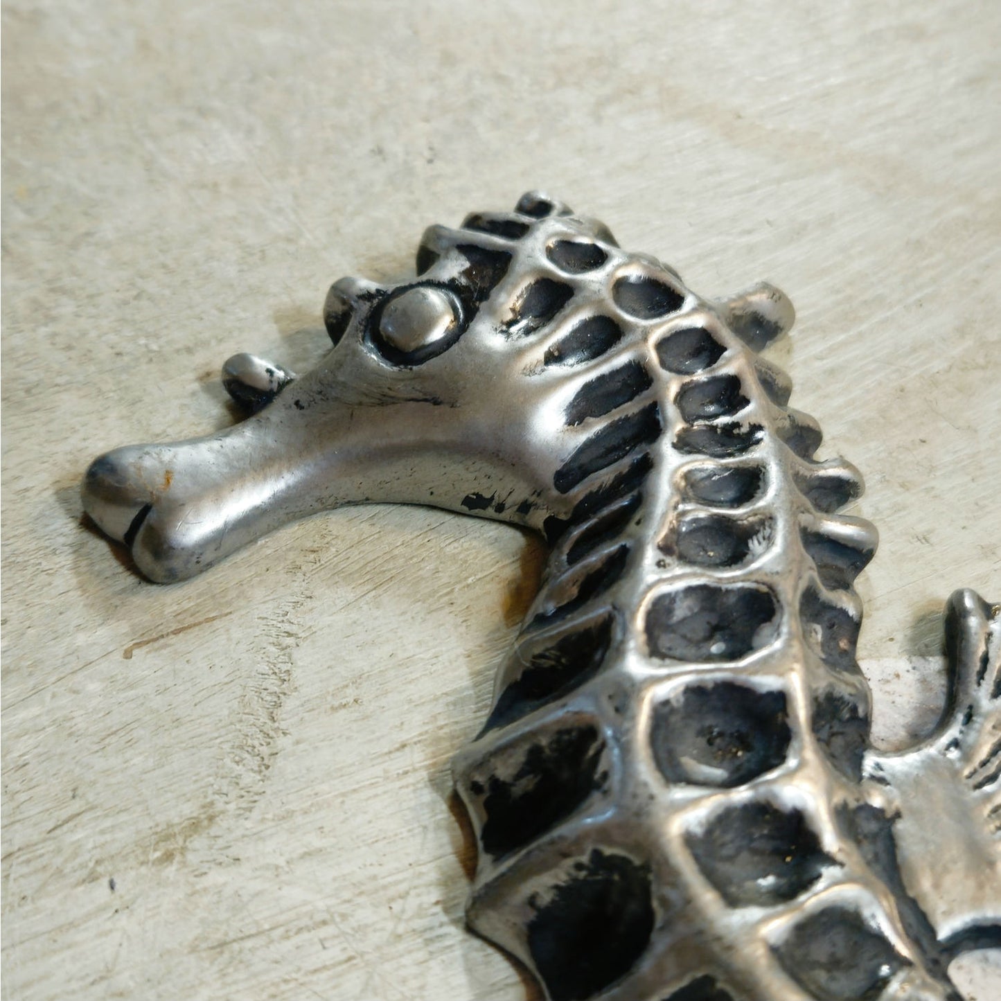 Anthropologie Discontinued Seahorse Wall Hook NWT – Coastal Cast Metal Decor