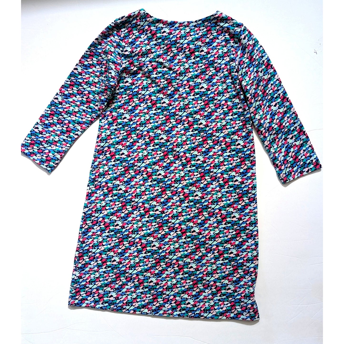 🐳 Vineyard Vines Swimming Whales Tisbury Stretch Knit Dress | Girls Size M (10–12)