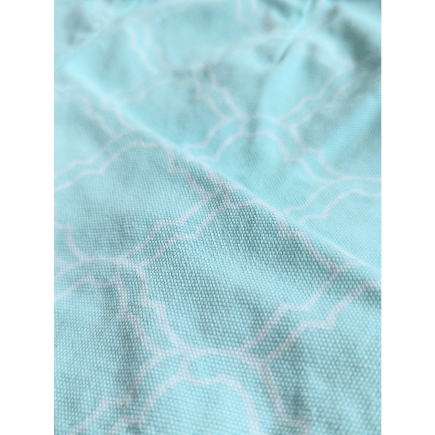 Janie and Jack Toddler Fresh Mint Tile Shorts | Girls 3 | Pineapple Buttons