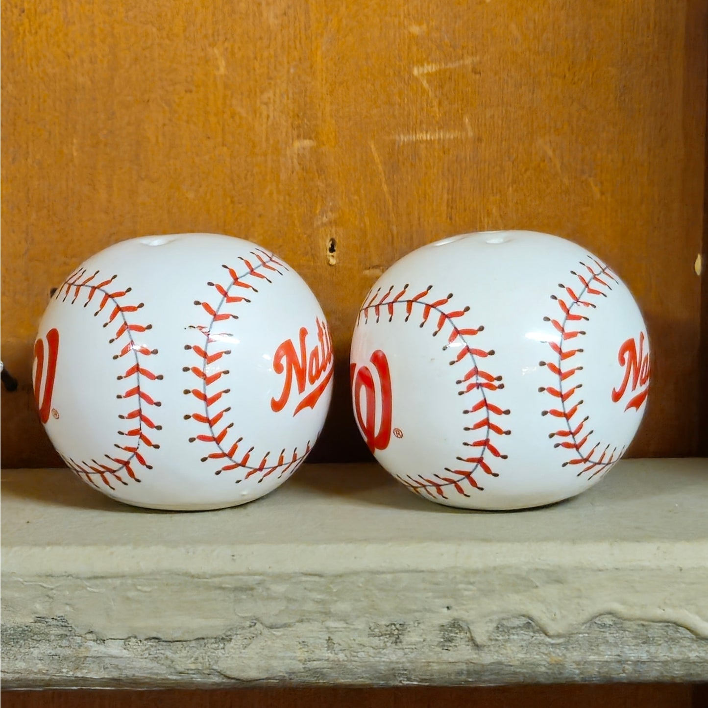Washington Nationals Baseball Salt and Pepper Shakers – NIB MLB Kitchen Decor