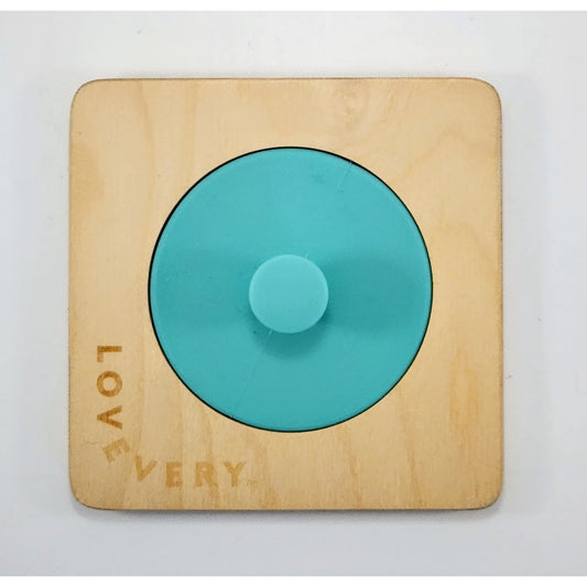 Lovevery First Puzzle Montessori Toy from The Inspector Play Kit Months 7-8