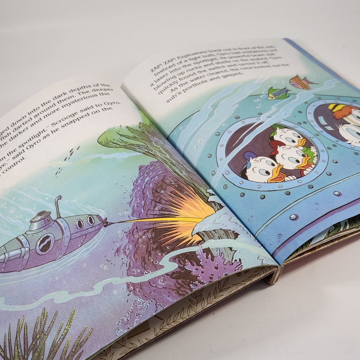 DuckTales “The Secret City Under the Sea” | 1988 Little Golden Book