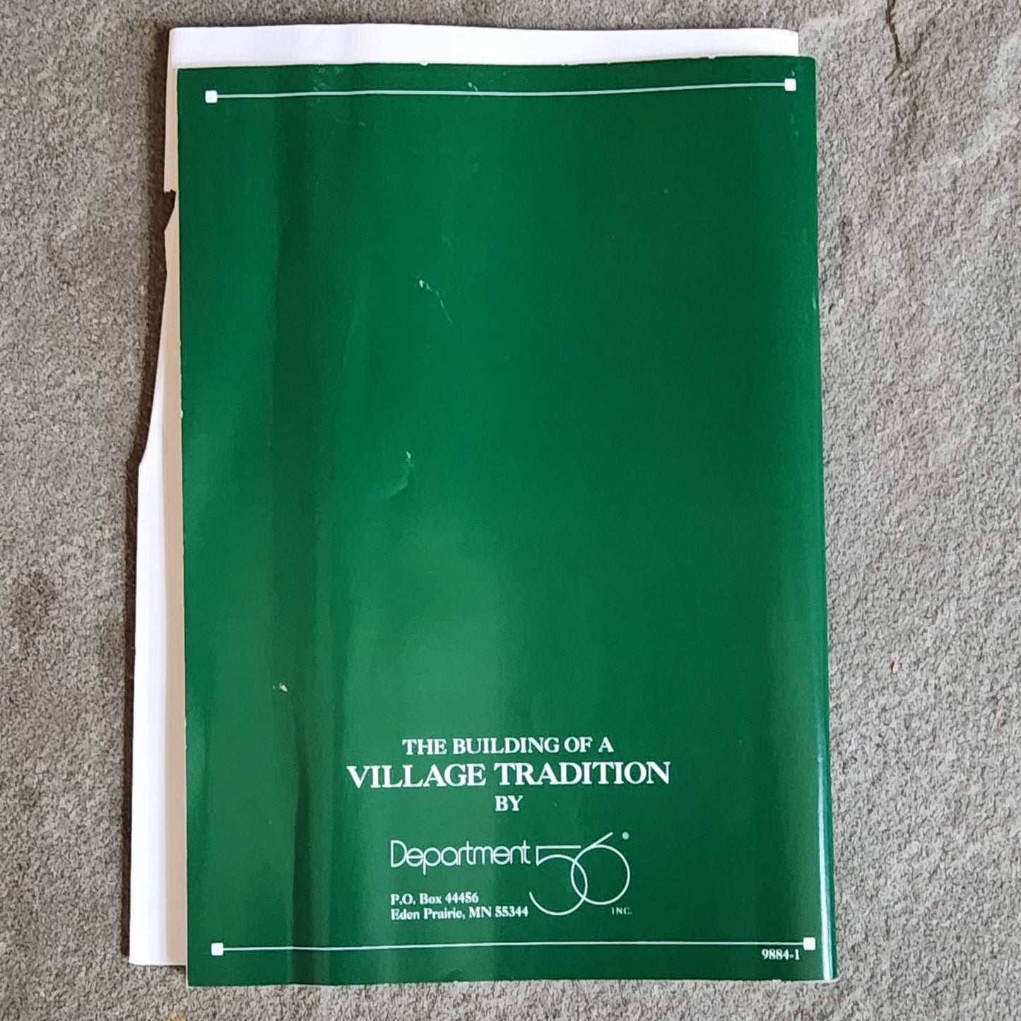 Department 56 “The Building of a Village Tradition” VHS & Booklet (1994) | Display Techniques Guide | D56 Collector Manual | Vintage Video
