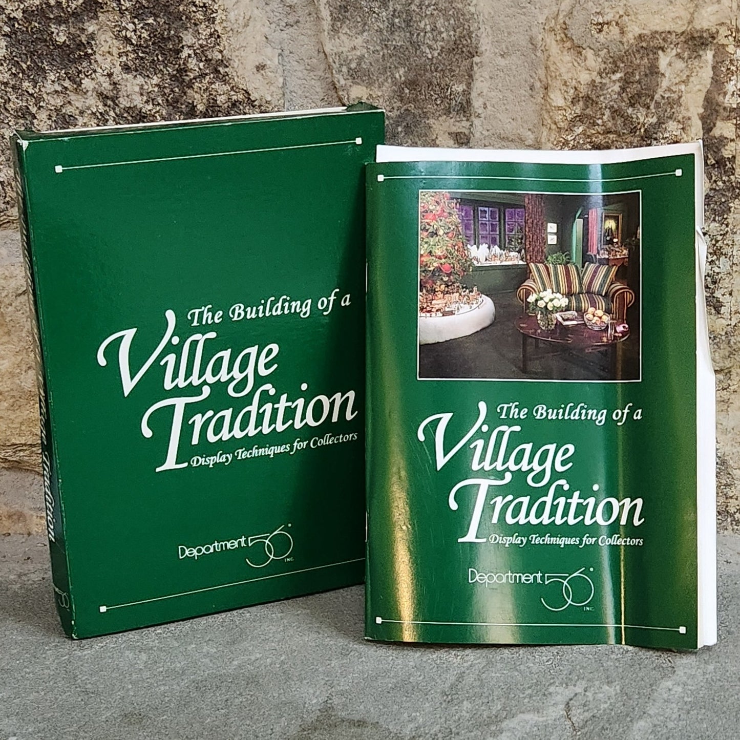 Department 56 “The Building of a Village Tradition” VHS & Booklet (1994) | Display Techniques Guide | D56 Collector Manual | Vintage Video