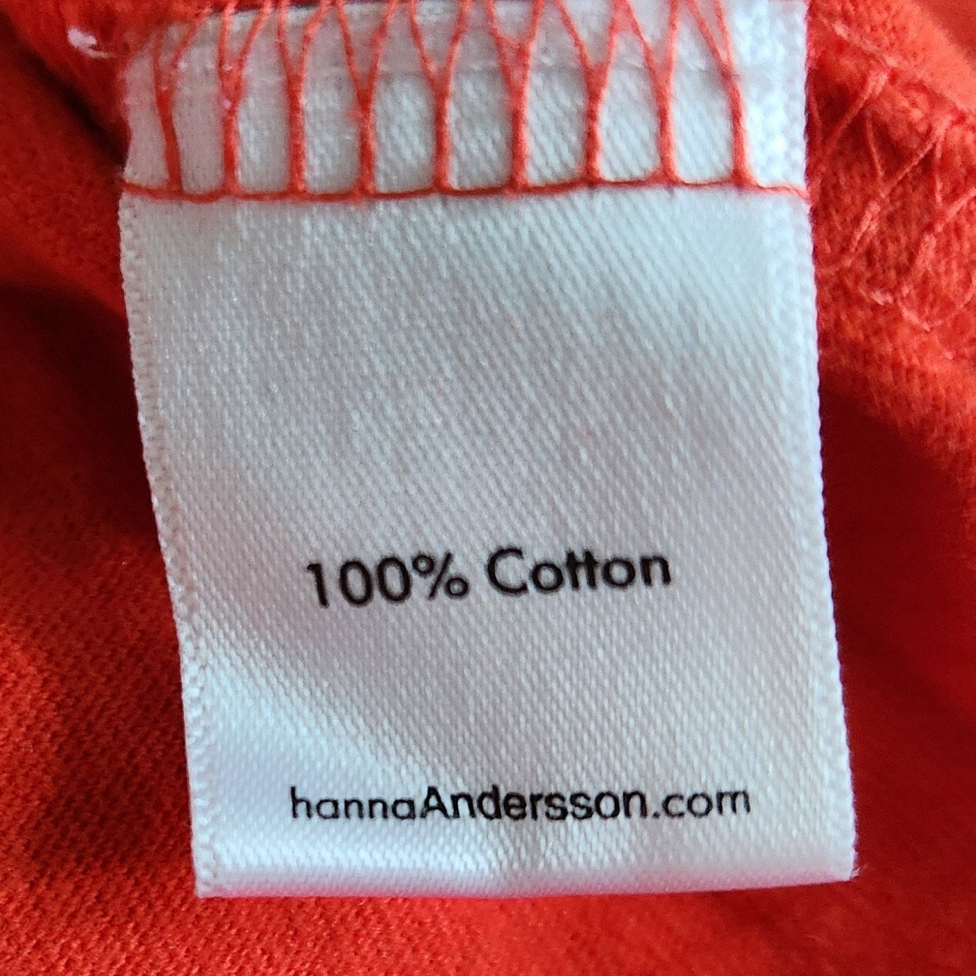 Hanna Andersson Kids Summer Transportation Tee Tangy Red Cars T-shirt Size 5 | 110 cm