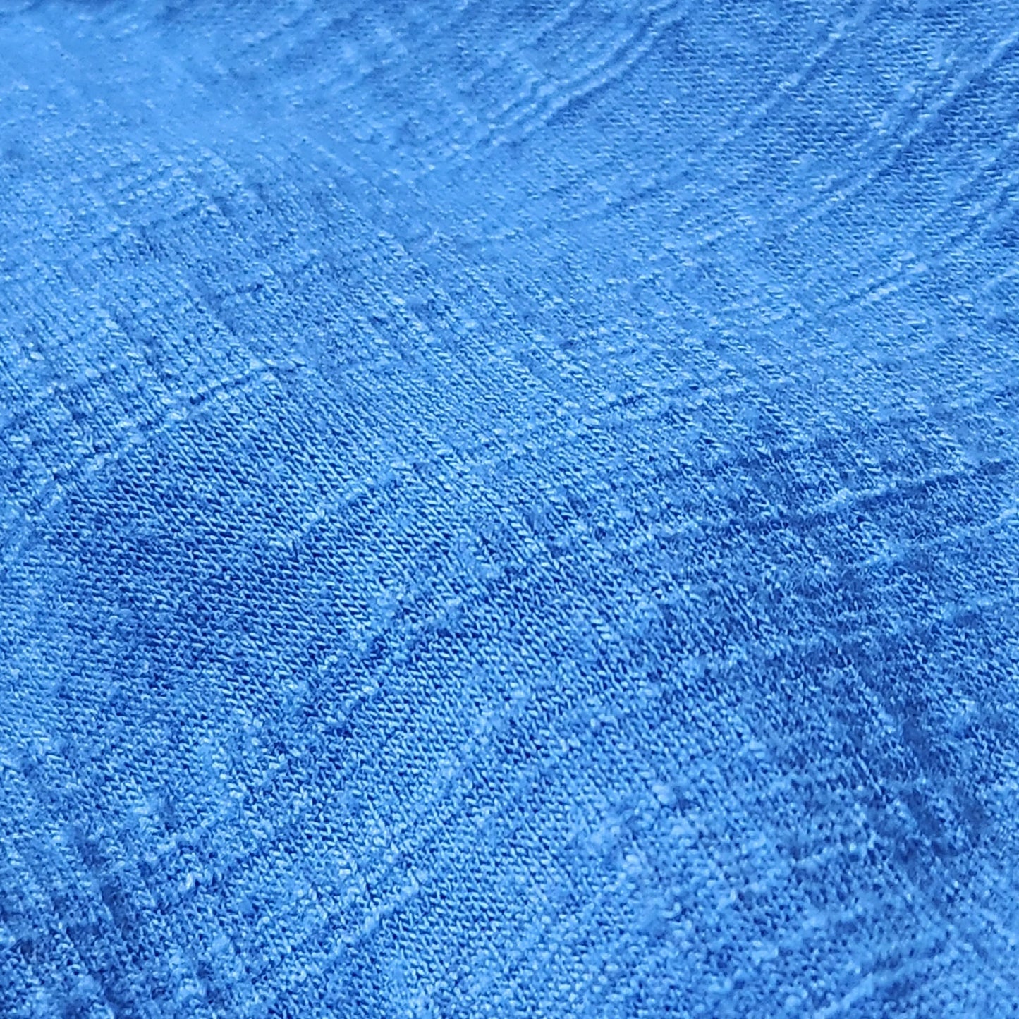 Banana Republic Women's Cornflower Blue Crinkle Wrap Flutter Top Size Large