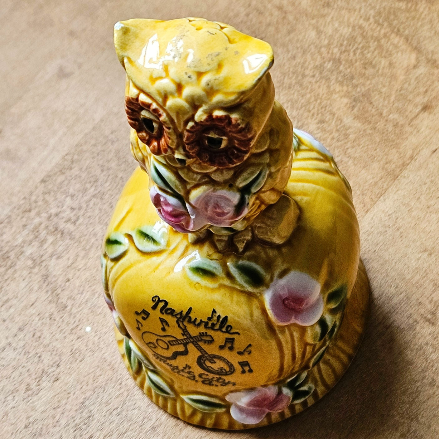 Vintage Nashville Owl Bell | Mid-Century Souvenir 1950s–1960s