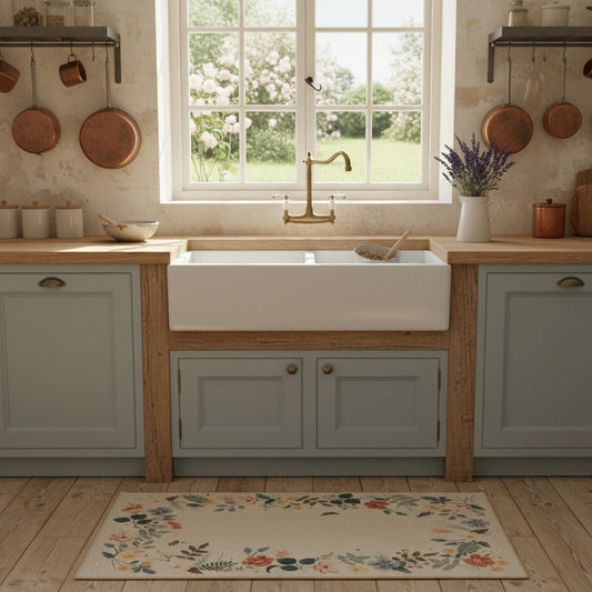 Atelier Collection "Strawberry Fields" Power-Loomed Scatter Rug | 2′3″ × 3′9″ (NWT)