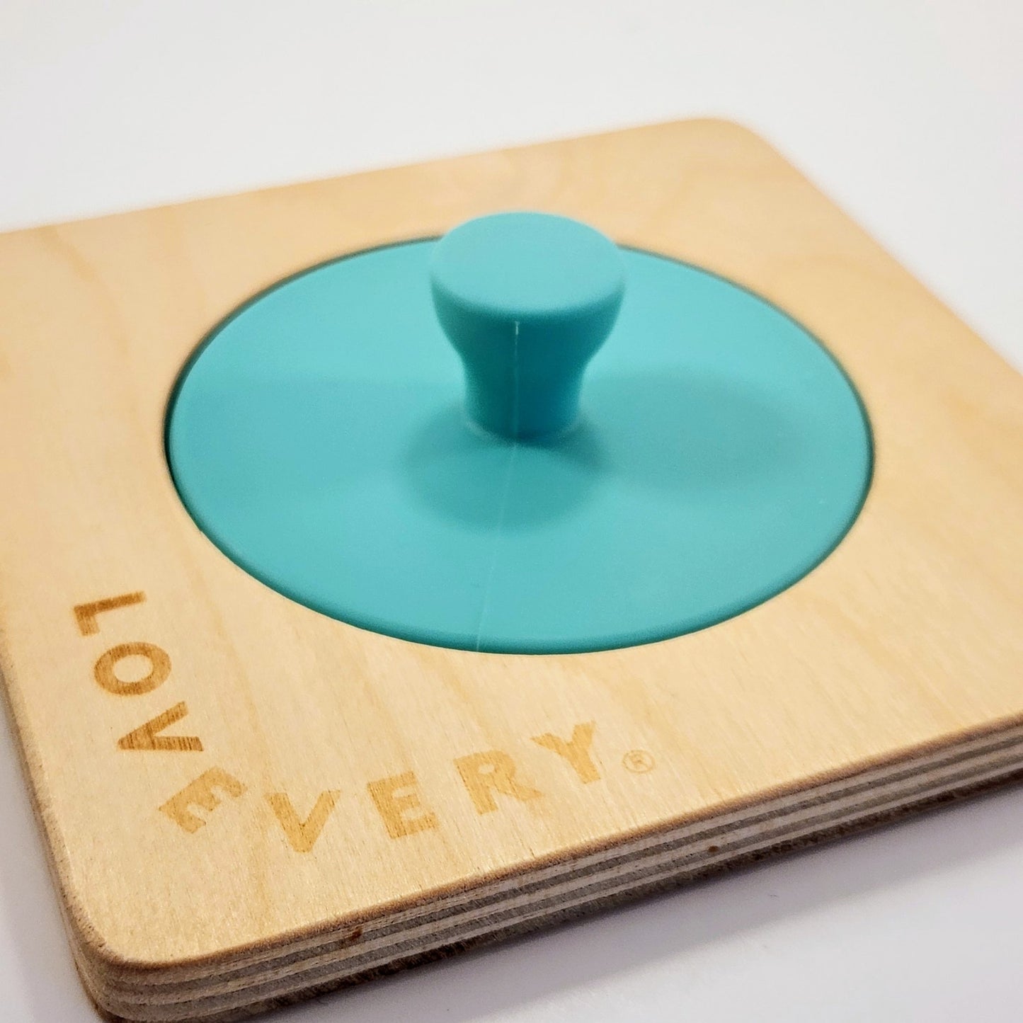 Lovevery First Puzzle Montessori Toy from The Inspector Play Kit Months 7-8