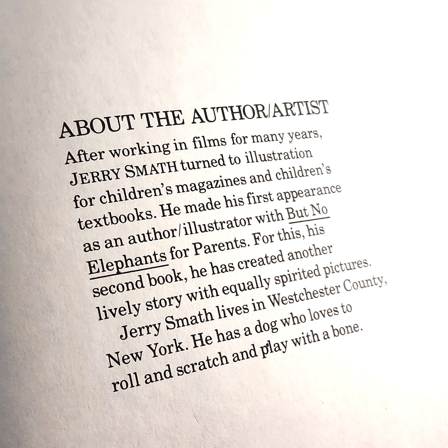 "The Housekeeper’s Dog" 1980 Children’s Book