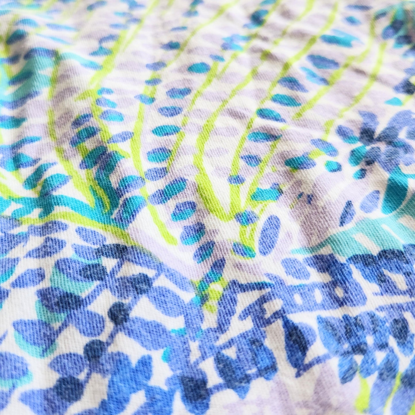 Lilly Pulitzer Girls Mara Dress Fantasea Blue Current Size M 6-7