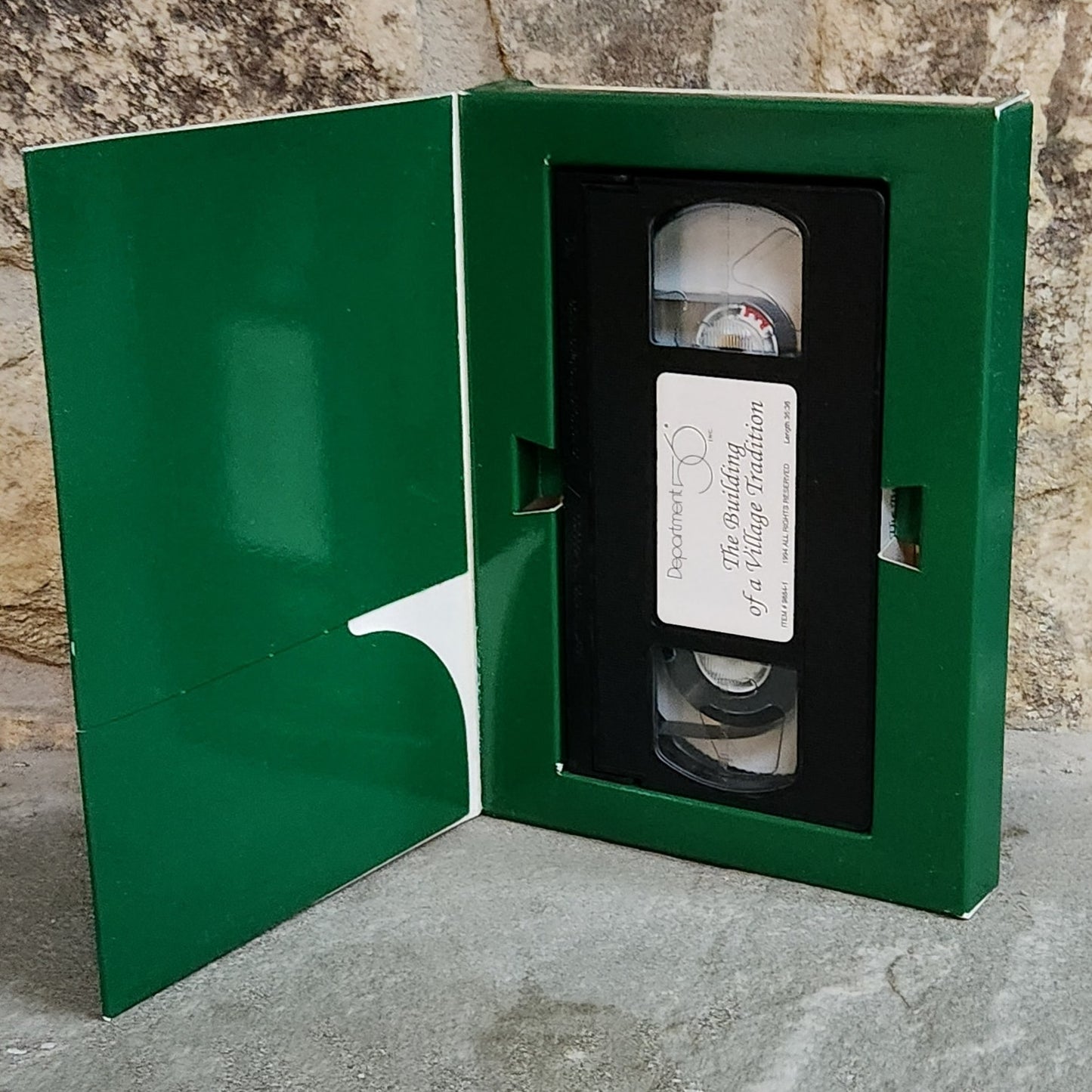 Department 56 “The Building of a Village Tradition” VHS & Booklet (1994) | Display Techniques Guide | D56 Collector Manual | Vintage Video