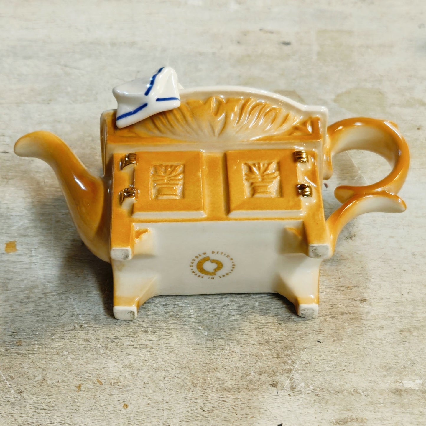 1990s Paul Cardew Designs Mini Victorian Washstand Teapot