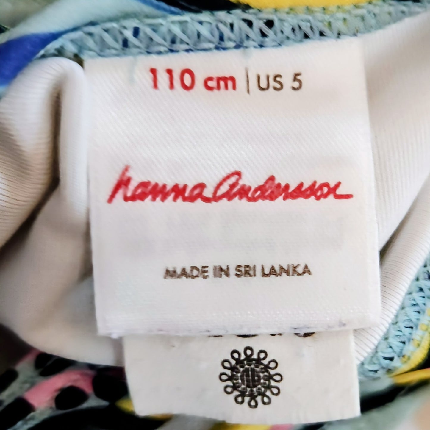 Hanna Andersson Girls Bikini 2 Piece Swimsuit in Bright Bananas Size 110 cm | 5