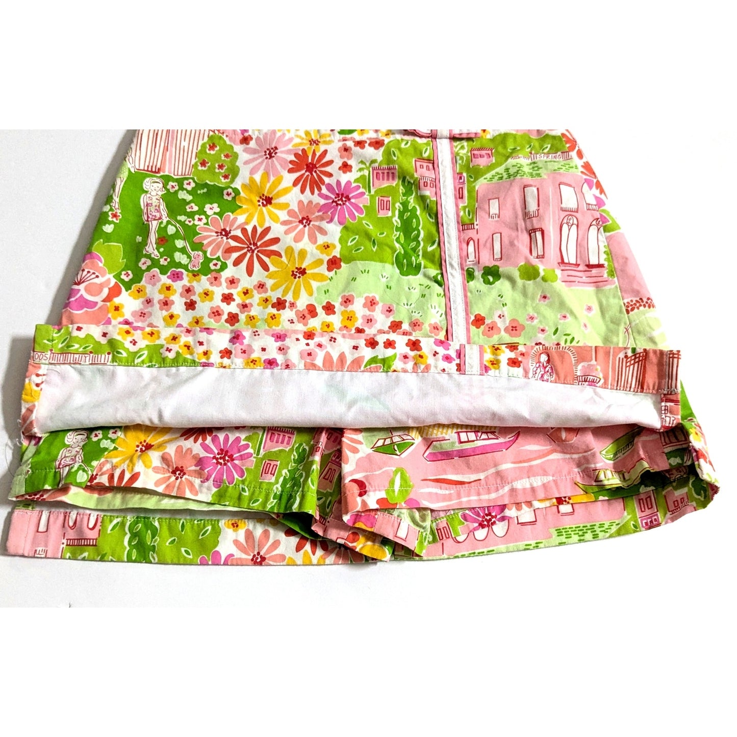 RARE Lilly Pulitzer Skort | Spring 2005 Negresco French Riviera | Girls 7