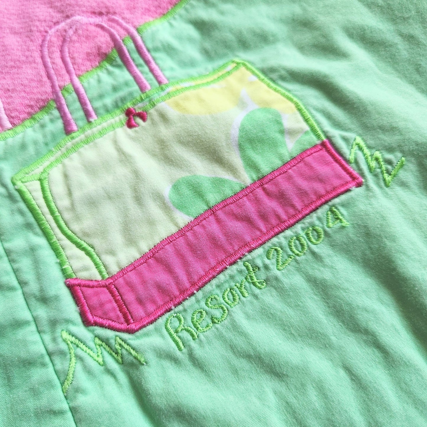 Lilly Pulitzer Rare Girls' Vintage 2004 Tropical Hula Dancers Dress Size 6